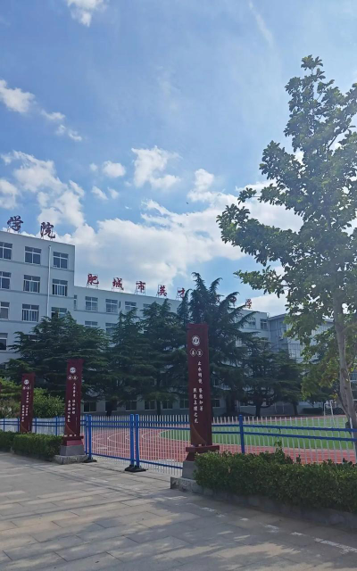 泰安肥城市英才高级中学环境