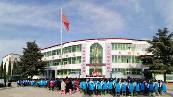 任丘市长丰镇蔡村中学环境
