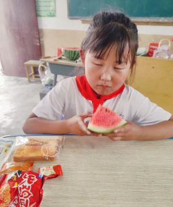 兰考县三义寨乡河渠小学环境
