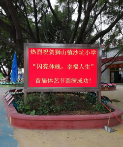 佛山市南海区狮山镇沙坑小学环境
