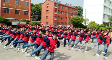 大悟县三里城镇中心小学环境