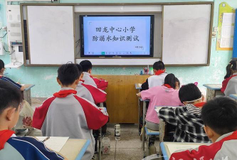 汉川市回龙镇回龙中心小学环境