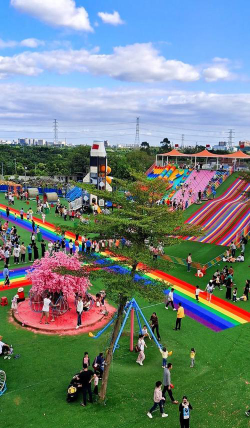 增城市童乐幼儿园户外活动场地