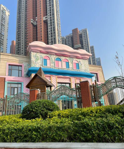 深圳市福田区如诗美地幼儿园户外活动场地
