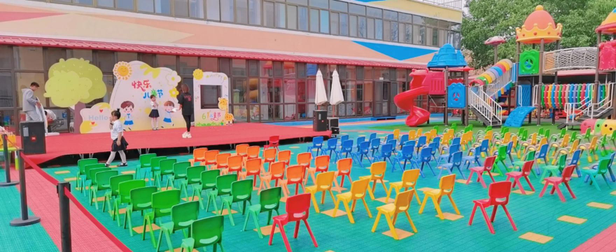 诸城市昌城镇西姚戈城幼儿园户外活动场地