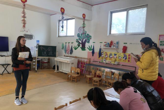 广饶县大码头乡码一村幼儿园户外活动场地
