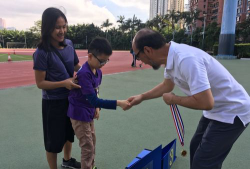 灵实恩光学校户外活动场地