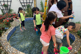 水产供销集团幼儿园户外活动场地