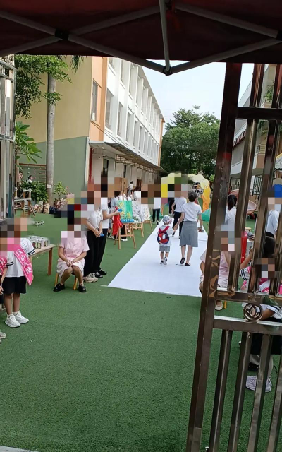 乳山市冯家镇汤上幼儿园户外活动场地