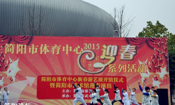 简阳市武术馆户外活动场地
