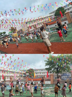 海丰县城东镇中心幼儿园户外活动场地