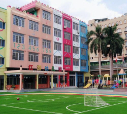 伊犁哈萨克自治州红旗幼儿园户外活动场地
