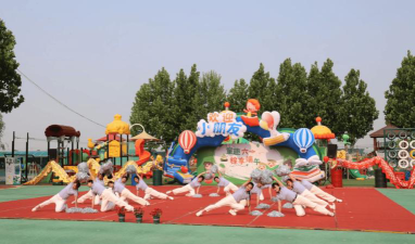 利津县陈庄镇韩南村幼儿园户外活动场地