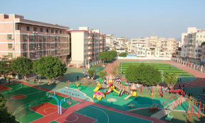 大岭山镇中心小学户外活动场地