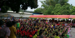 阳春市河朗学校平山分校户外活动场地