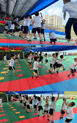 小叮幼儿园户外活动场地