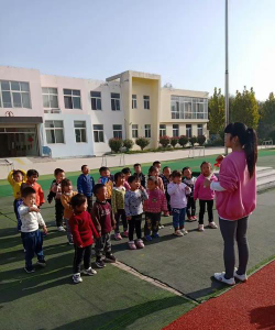 鱼台县王鲁镇陈年村幼儿园户外活动场地