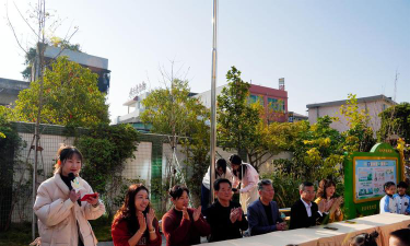 彩塘镇小天才幼儿园户外活动场地