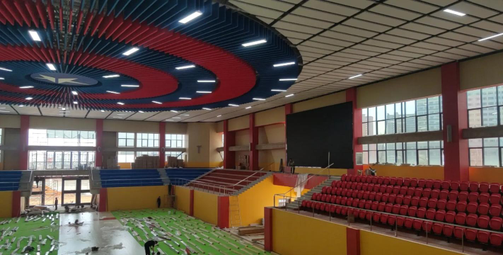 云南省陆良县北辰高级中学户外活动场地
