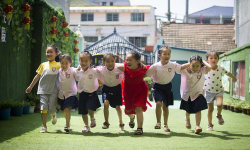 泸阳幼儿园户外活动场地