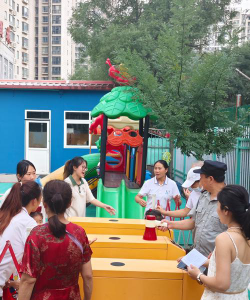 青岛经济技术开发区薛家岛办事处大洼幼儿园户外活动场地