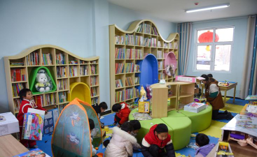 新宁县图书馆文艺幼儿园户外活动场地