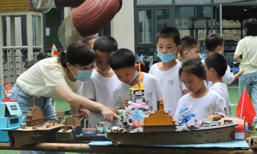 长沙市开福区教工幼儿园户外活动场地