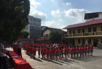 石城县小松中心小学户外活动场地