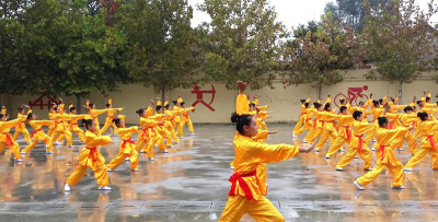 桓台县起凤镇鱼龙第二小学户外活动场地