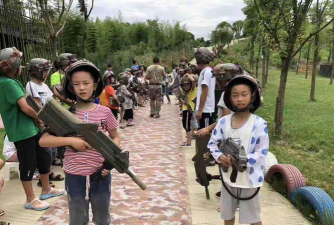 什邡市鑫唐老鸭艺术培训学校有限公司户外活动场地