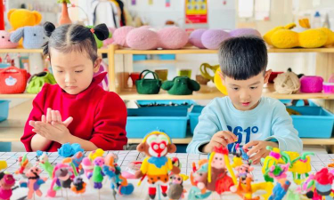 昌乐县昌乐镇东山王村幼儿园户外活动场地