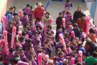 湖北爱心幼儿园户外活动场地