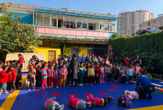 昆明市第十一幼儿园户外活动场地
