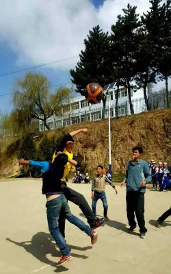 东乡四中户外活动场地