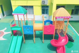 郧县城关镇第二幼儿园户外活动场地
