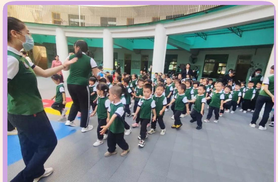 城西景山幼儿园户外活动场地