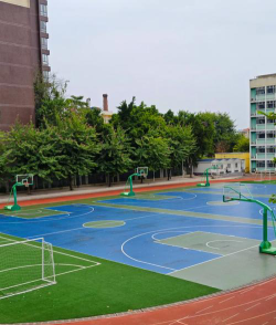 克拉玛依市克拉玛依区为民学校户外活动场地