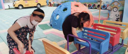 随南幼儿园户外活动场地