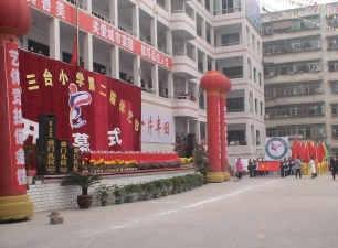 三台县石安镇先锋中心小学校户外活动场地