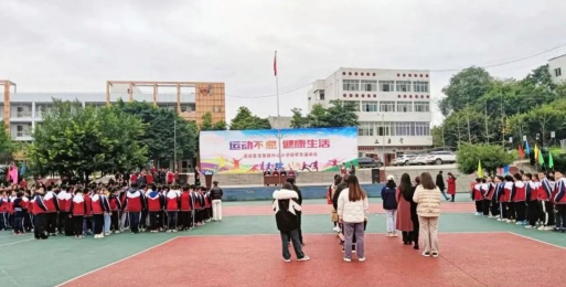 蓬安县龙云镇中心小学校户外活动场地