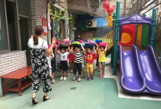 建海幼儿园户外活动场地