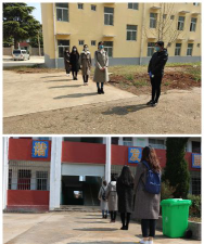 小浪底镇初中户外活动场地