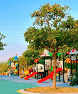阳江市江城区圆心幼儿园仙踪路园户外活动场地