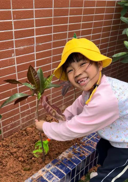 峡江县开心幼儿园户外活动场地