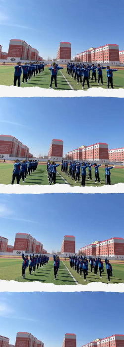 哈日布呼镇中学户外活动场地