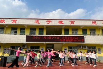 勉县褒城镇中心小学户外活动场地