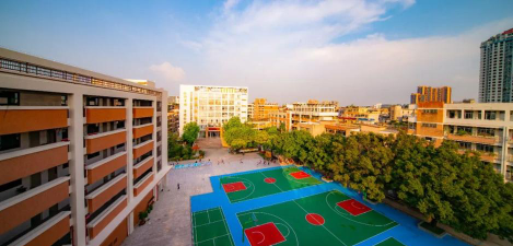 东莞市石龙三中户外活动场地