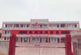 成县城关镇程寨小学户外活动场地