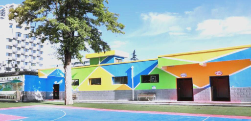 临夏市新华小学户外活动场地