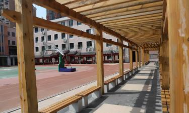 武汉市武钢第十六子弟中学户外活动场地